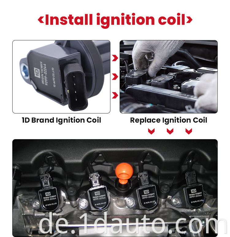 Original 1D Ignition Coil for TOYOTA Camry 2.4L